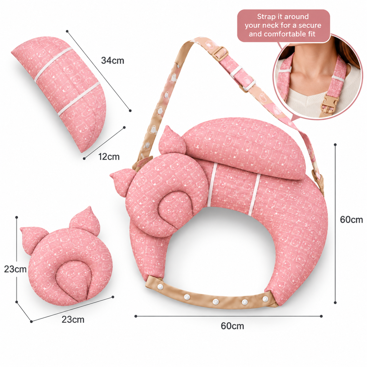 NestMom Wearable Nursing Pillow